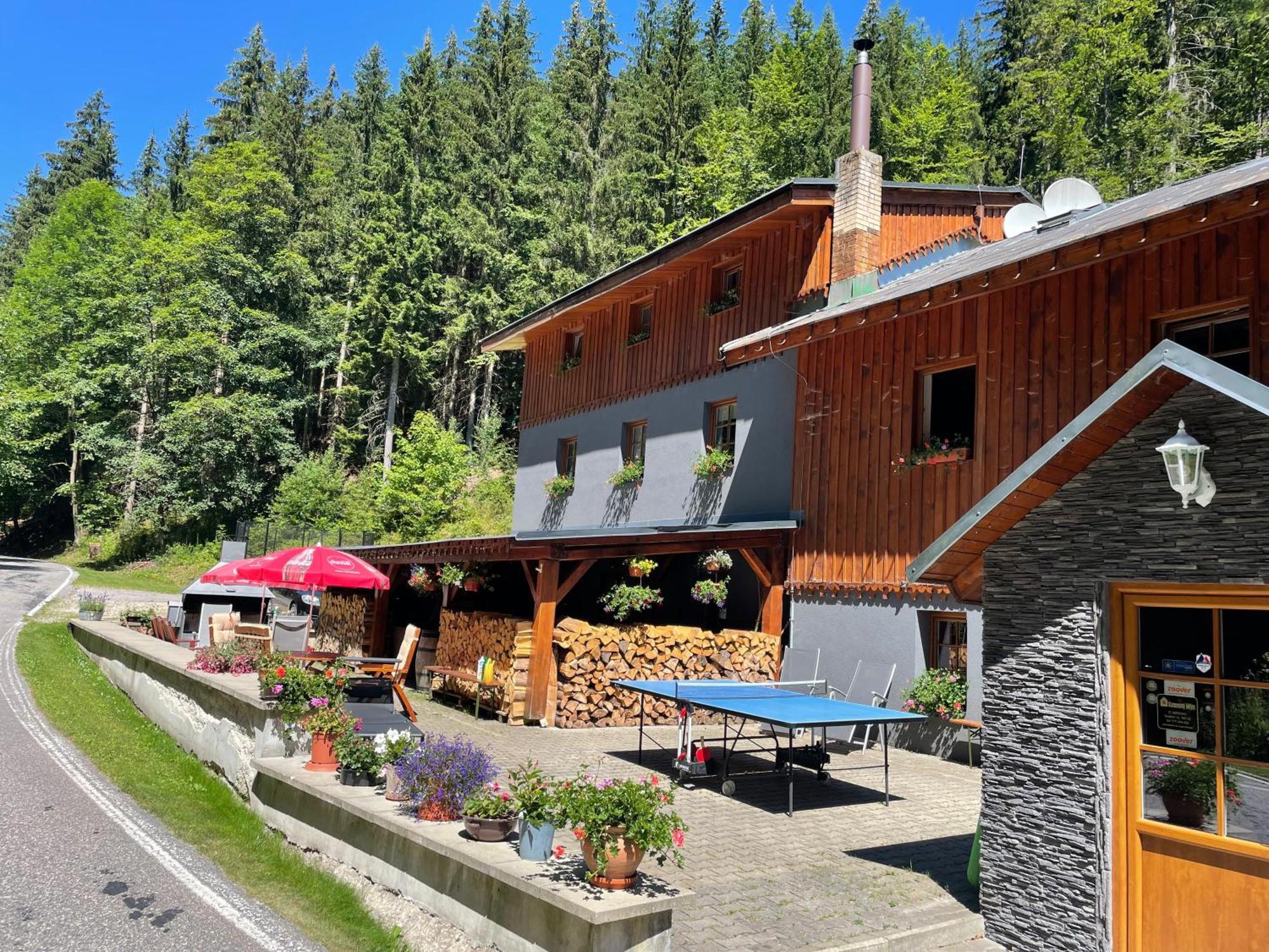 Hotel Kamenny Mlyn Strážné Exterior foto